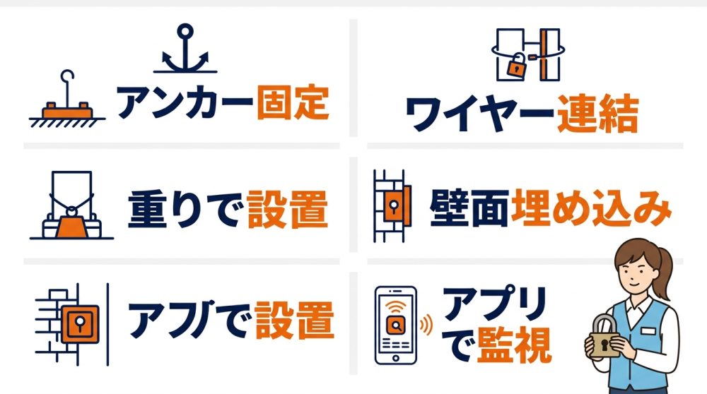 宅配ボックスの盗難防止対策と効果的な固定方法を解説