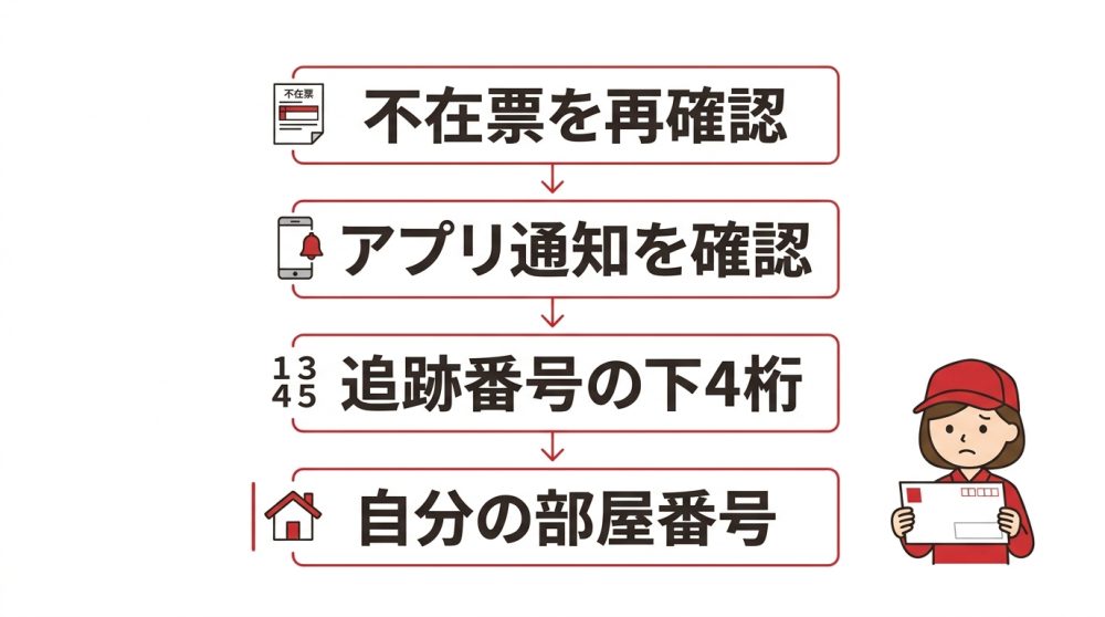 郵便局の宅配ボックスで暗証番号が書いてない時の対処法