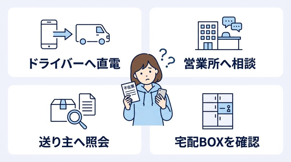 伝票番号なしでも再配達依頼をするためのコツ