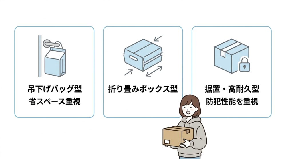 一人暮らし向け宅配ボックス3選