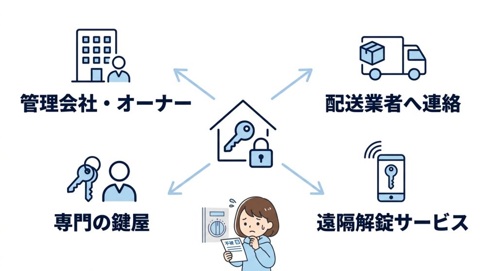 宅配ボックスが開かない時の連絡先と最新サービス