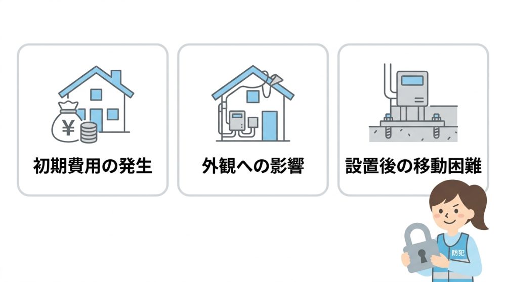 強力な盗難防止対策を行うデメリット3つ