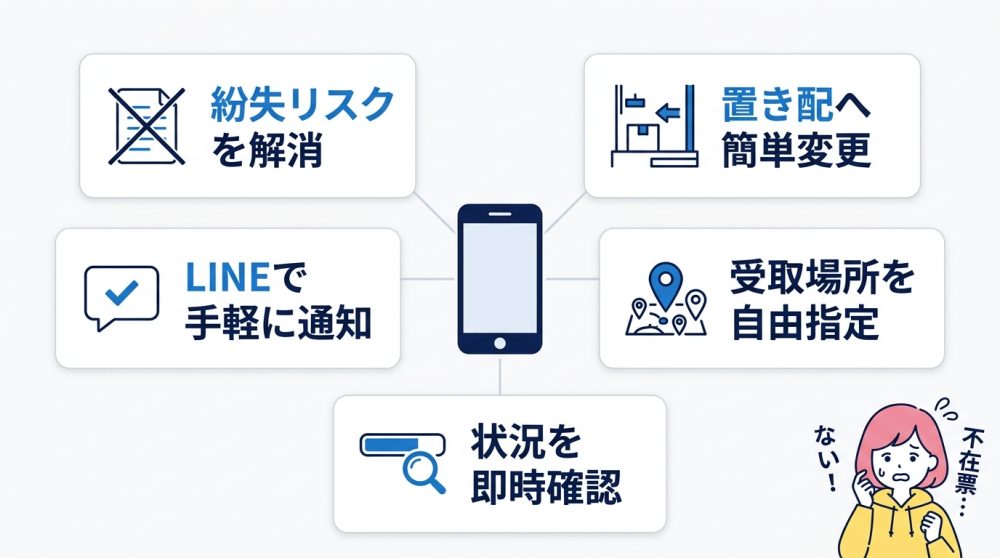 不在票の管理をデジタル化する5つのメリット