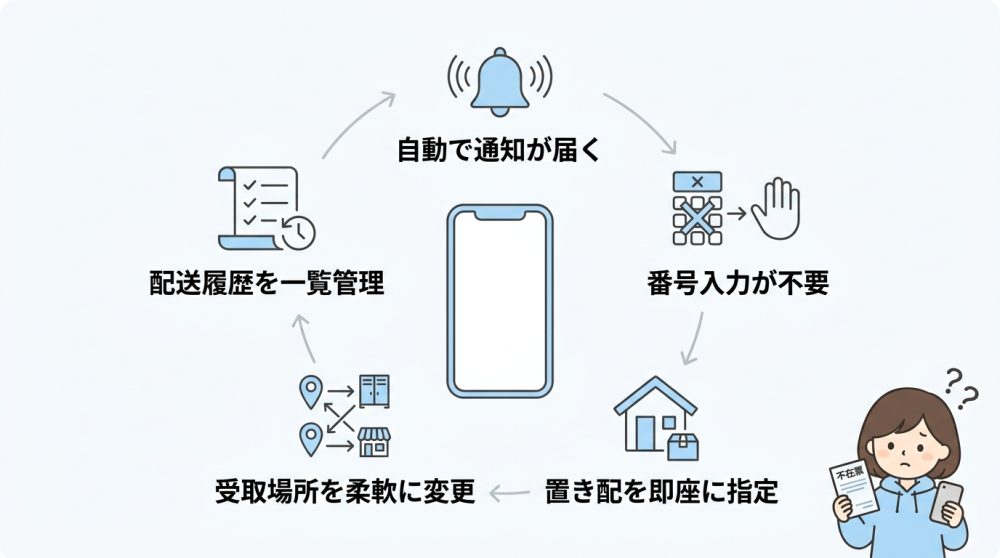 最新の配送アプリを活用する5つのメリット