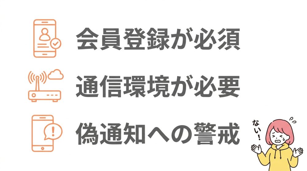 アプリ連携で再配達を管理する3つのデメリット